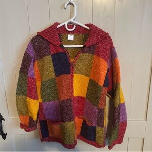 Otavalo Native American Full-Zip Sweater